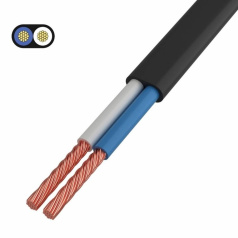 Провод ШВВП Rexant 2х0.5 мм², черный [01-8083-6]