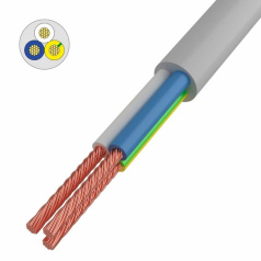 Провод соединительный ПВС Rexant 3x1.0 мм², белый [01-8044-4]
