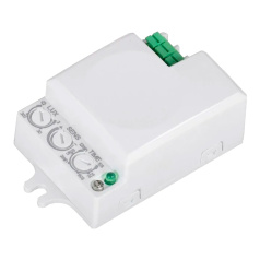 Датчик движения IEK ДД-МВ 401, 500 Вт, 360°, 8 м, белый, IP20 [LDD11-401MB-500-001]