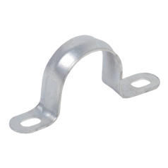 Скоба металлическая двухлапковая IEK 19-20 мм [CMAT11-19-100]