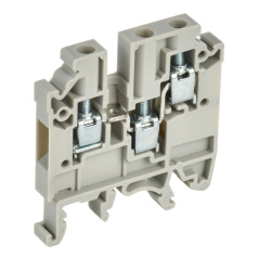 Клеммная колодка многовыводная IEK "ARMAFIX" CTS-MC 4 мм², фаза, серая [YCT12-00-3-K03-004]