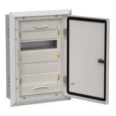 Корпус металлический IEK TITAN 5 ЩРв-24 (1х24), 505х365х130 мм, IP31, серый [TI5-50-V-024-31-7035]