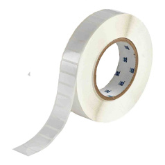 Этикетки Brady THT-59-533-10 полиэстер, 12.7 х 25.4 мм, белые глянцевые, 10000 шт [brd139549]