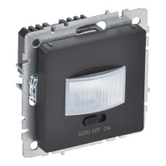 Датчик движения IEK BRITE ДС10-1-БрЧ, черный [BR-MS10-N-150-05-K02]