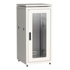 Шкаф сетевой 19" ITK LINEA N 28U 600х800 мм, серый [LN35-28U68-G]