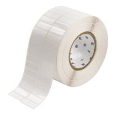 Этикетки Brady THT-37-423-10 полиэстер, 38.1 х 12.7 мм, белые глянцевые, 10000 шт [brd30212]