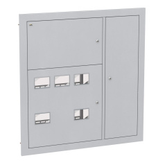 Корпус металлический IEK ЩЭ-5-1 36, УХЛ3, IP31, серый [MKM42-05-31]