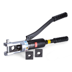 Пресс гидравлический ручной КВТ ПГР-150 СИП для опрессовки изолированных гильз и наконечников [58244]