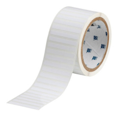 Этикетки Brady THT-15-423-2.5 полиэстер, 50.8 х 6.35 мм, белые глянцевые, 2500 шт [brd30127]