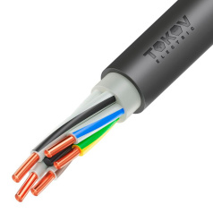 Кабель силовой медный ППГнг(А)-HF TOKOV ELECTRIC, 5х16 мм², ОК (N PE), 1 кВ [ТХМ00416254]