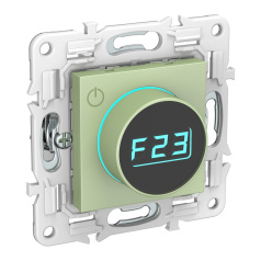 Термостат электронный SK-T01M IEK «SKANDY» с индикатором, мятный [SK-RT11-K06]