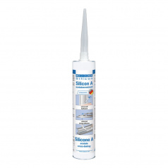 Силиконовый герметик Weicon Silicone А, прозрачный, 310 мл (10000409) [wcn13000310]