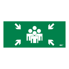 Самоклеящаяся этикетка IEK 330х140 мм, Место сбора [LPC10-1-33-14-MSTS]