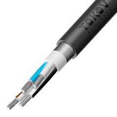 Кабель силовой алюминиевый АВБШв TOKOV ELECTRIC, 4х25 мм², МК (N), 660 В [00-00072446]