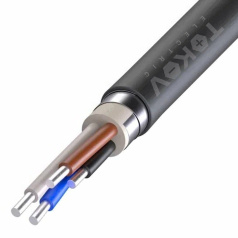 Кабель силовой алюминиевый АВБШв TOKOV ELECTRIC, 4х16 мм², ОК (N), 660 В [УТ000030756]