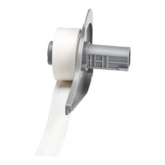 Перемещаемые наклейки Brady M7C‐318‐498 виниловая ткань 8.08 мм х 9.14 м, белые [brd173235]