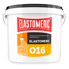 Универсальный акриловый грунт Elastomeric 016, прозрачный с молочным оттенком, 10 л