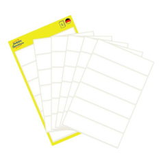 Этикетки для надписи от руки Avery Zweckform, 76х19 мм, белые (36 шт, 6 листов) [3080]