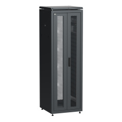 Шкаф сетевой 19" ITK LINEA N 38U 600х600 мм, чёрный [LN05-38U66-2PP]