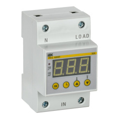 Реле напряжения РН-д однофазное IEK 54 мм, 32А [IVR31-1-32]