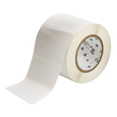 Этикетки Brady THT-55-484-1 полиэстер, 101.6 х 50.8 мм, белые глянцевые, 1000 шт [brd62394]