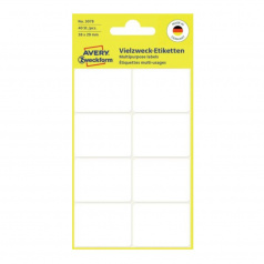 Этикетки для надписи от руки Avery Zweckform, 38х29 мм, белые (40 шт, 5 листов) [3078]