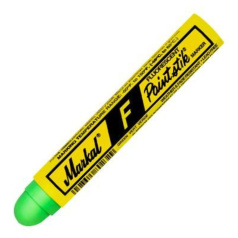 Твердый маркер-краска Markal F Paintstik, флуоресцентный зеленый, 17 мм [82836]