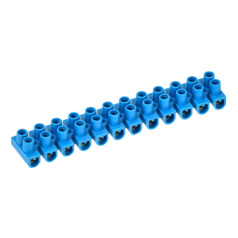 Зажим винтовой IEK ЗВИ-3 н/г, 1-2.5 мм², синий [UZV6-003-04]