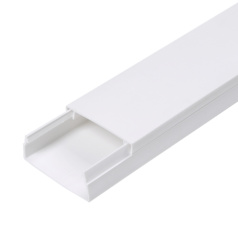 Кабель канал IEK "ECOLINE" 40х40 мм, 2 м, белый [CKK11-040-040-1-K01-024]