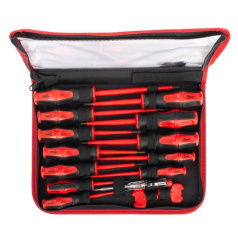 Набор диэлектрических отверток КВТ НИО-15 ПРОФИ, 15 шт [103015]