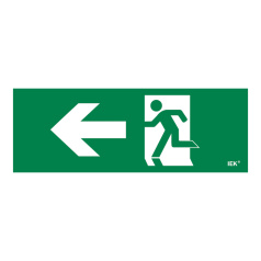Самоклеящаяся этикетка IEK 280х100 мм, Фигура/стрелка влево [LPC10-1-28-10-FNAL]