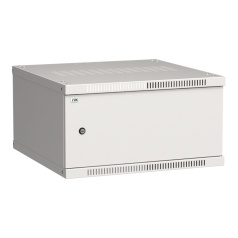 Шкаф настенный ITK LINEA WE 6U 600x600 мм, серый [LWE3-06U66-MF]