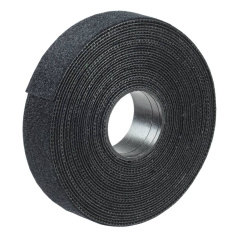 Хомут-липучка многоразовая IEK ХКл 20 мм, черная (5 м) [UHL11-20-5M-K02]