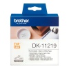 Лента Brother DK11219 наклейки Ø 12 мм, белые (1200 шт)