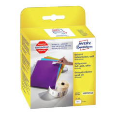 Этикетки Avery Zweckform для принтеров Dymo LW, 19 х 51 мм (500 шт) [AS0722550]