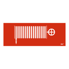 Самоклеящаяся этикетка IEK 350х130 мм, Пожарный кран [LPC10-1-35-13-PKRAN]