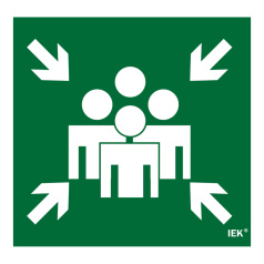 Самоклеящаяся этикетка IEK 310х280 мм, Место сбора [LPC10-1-31-28-MSTS]