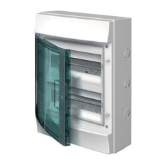 Бокс настенный ABB Mistral65 24М, прозрачная дверь, с клеммами [1SLM006502A1204]