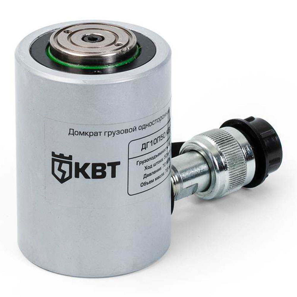 Домкрат гидравлический КВТ ДГ10П50 [74330]