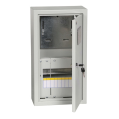 Корпус металлический IEK TITAN ЩУРн-1/9, 470х260х145 мм, IP31, серый [MKM22-N-09-31-ZO]