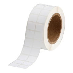 Этикетки Brady THT-140-488-3 полиэстер, 22.86 х 19.05 мм, белые матовые, 3000 шт [brd62372]