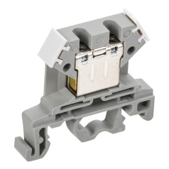 Зажим наборный IEK ЗНИ-6 мм², фаза, серый [YZN10-006-K03]