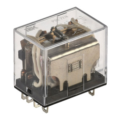 Реле РЭК77/4 IEK (LY4) с индикацией 10А 24В DC [RRP10-4-10-024D-LED]
