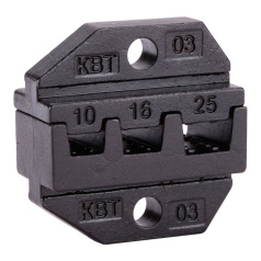 Номерная матрица КВТ МПК-03 для опрессовки изолированных и неизолированных втулочных наконечников [69959]