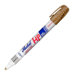 Маркер для жирных поверхностей Markal Pro-Line HP, золотой, 3 мм [96972]