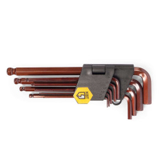 Набор шестигранных ключей с шаром KBT КШ-9-S2 PROFESSIONAL (821770