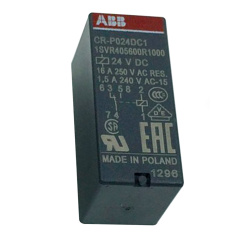 Реле CR-P024DC1 ABB 1ПК, 16А, 24B DC [1SVR405600R1000]