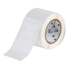 Этикетки Brady THT-18-423-3 полиэстер, 76.2 х 25.4 мм, белые глянцевые, 3000 шт [brd30134]