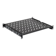 Полка стационарная ITK, 800 мм, черная [FS05-800PI-R]