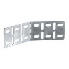 Пластина соединительная регулируемая IEK 80мм [CLM40D-PSR-080-HDZ]